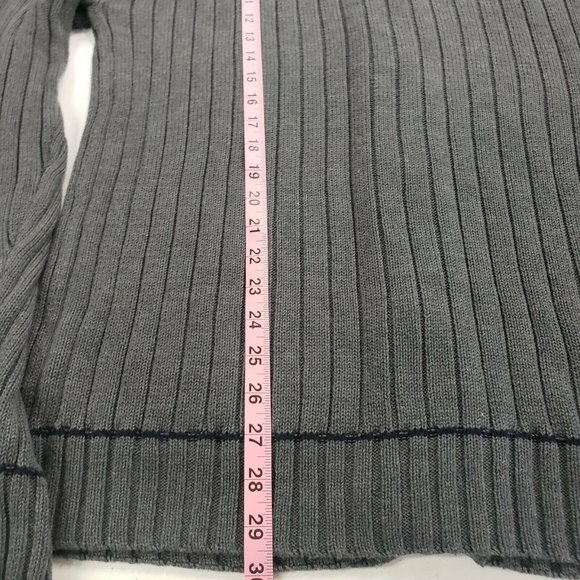 Retro HIPSTER Mr. Rogers Cobain 70s Nerdy Geek Button up CARDIGAN SWEATER - Picture 5 of 6